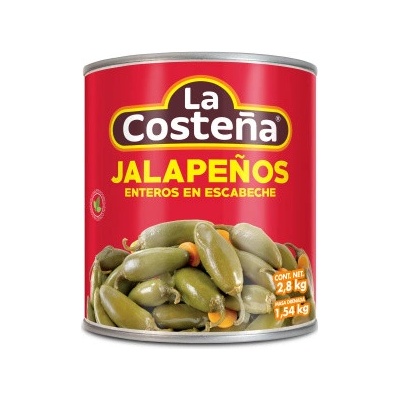 La Costena Jalapeno celé 2,8 kg – Zboží Mobilmania