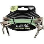 Ernie Ball Flex 7, 62 cm Ъглов - Ъглов Пач кабел (P06474)
