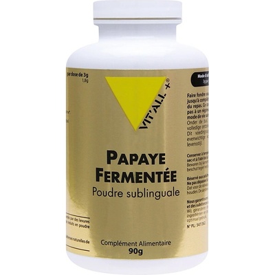 Vit’All+® Папая (ферментирала) 90 g прах | Vit’All+® (605727 (PAPOW) VP)