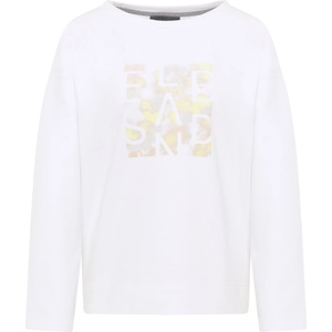 ELBSAND Дамски пуловер ELBSAND Women's Alvit Jumper - Bright White / Multicolored (117-3772-0213)