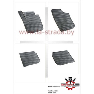 FroGum Стелки к-т -0364- Seat Toledo 2013->Skoda Rapid (ET0364)