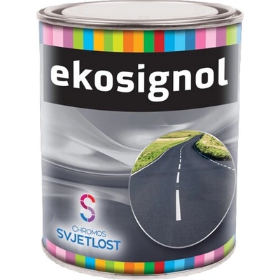 Svjetlost Ekosignol farba na vodorovné dopravné 5 l perlovo biela