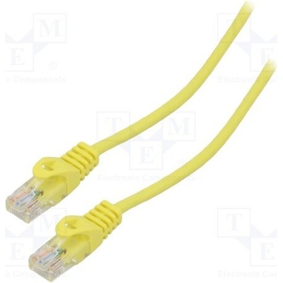 Lanberg PCU5-10CC-1500-Y patch, RJ45, cat. 5e UTP, 15m, žlutý