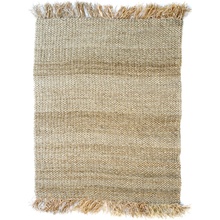 Bazar Bizar The Raffia Fringed Carpet Natural