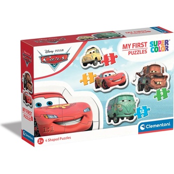Clementoni 3+6+9+12ч. Пъзел My First Puzzles Cars