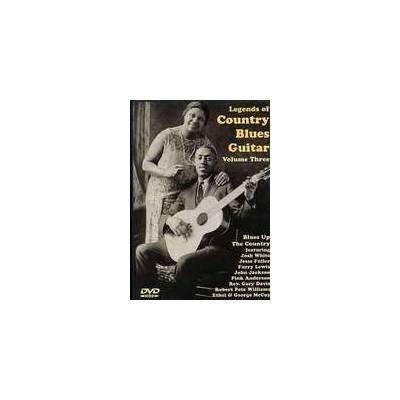 Various : Legends Of Country & Blues Up The Country 3 DVD