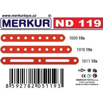Merkur ND 119 stredne dlhé pásky