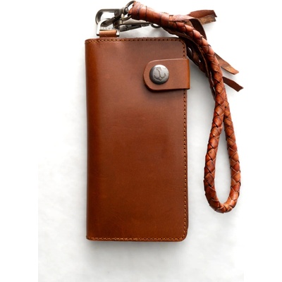 Iron and Resin Highway Wallet Cognac
