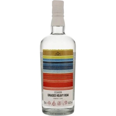FRC Unaged Ecuador Heavy Rum Romero Sons 60% 0,7 l (holá láhev)