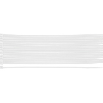 NEO TOOLS Кабелни връзки EXTREME 2, 5 × 100 mm, бели, 100 бр. 01-647 (01-647)