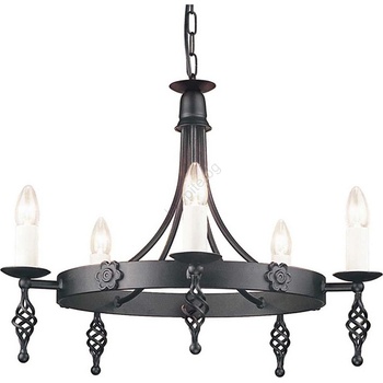 Elstead Lighting Belfry BY5-BLACK