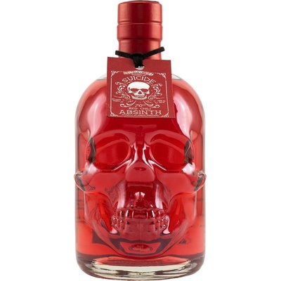 Cannabis Absinth Suicide Red 70% 0.2 l (holá láhev)