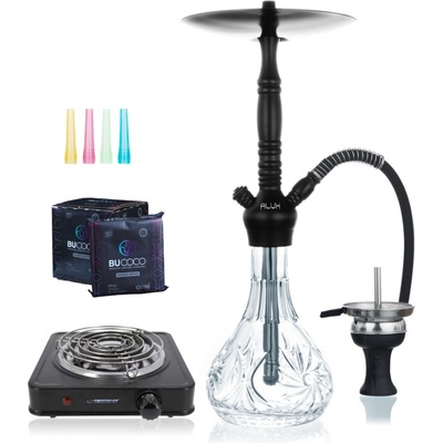Aladin Alux M5 Black 54cm komplet SET žhavič uhlíky