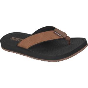 Skechers Сандали Skechers Men's Flat Sandals - Brown - sportihobi - 123,20 лв