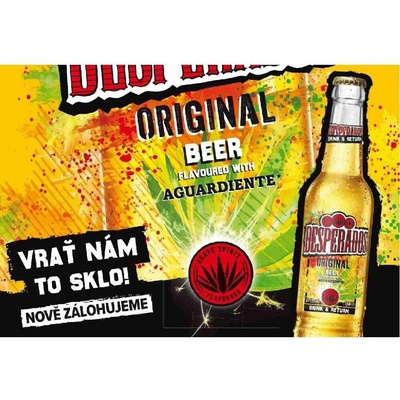 Desperados 5,9% 0,33 l (sklo)