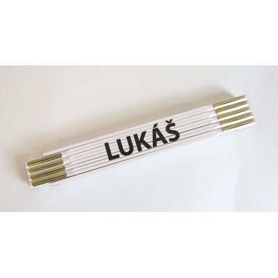 Levior Skládací 2m LUKÁŠ PROFI,bílý,dřevo
