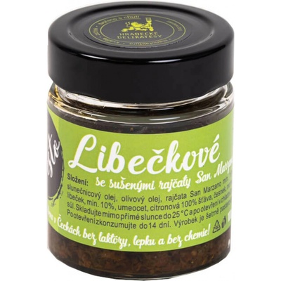 Hradecké delikatesy Ligurčekové pesto so sušenými paradajkami San Marzano 100 g