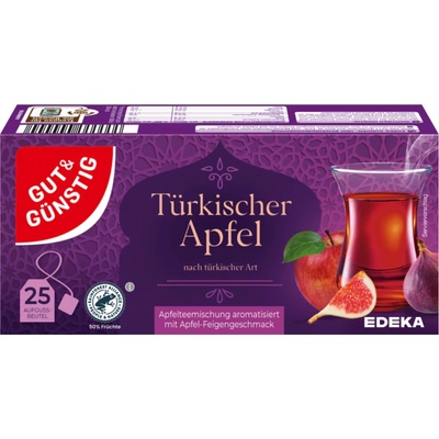 G&G turecký jablečný čaj 25 sáčků 68,75 g