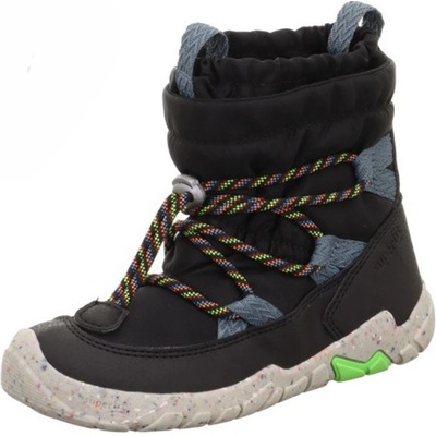 Superfit dětské zimní boty barefit Trace Gore-Tex 1-006038-0000 Black/Blue