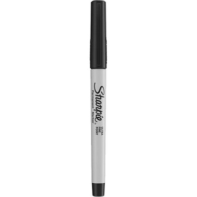 Sharpie Алкохолен маркер, 0, 5 мм, коничен, SHARPIE "Ultra Fine Point", черен NSH0811210 (NSH0811210)