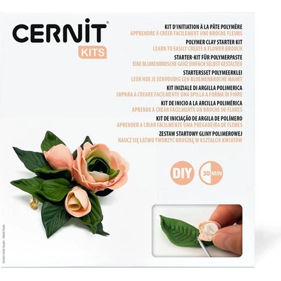 Cernit Starter Kit Полимерна глина Flower Brooch (CEKIT006C)
