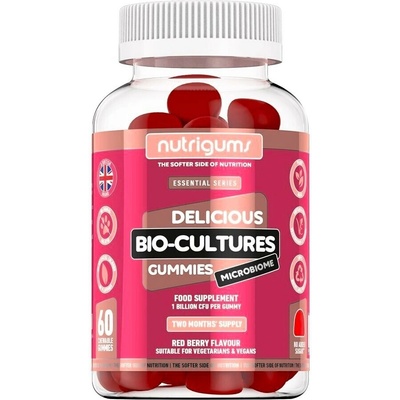 Nutrigums Bio-Cultures Microbiome 60 gummies