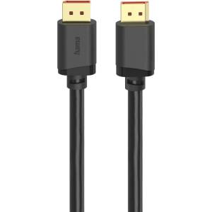 Hama Кабел DisplayPort, DP 2.1, Ultra-HD 16K, 80 Gbit/s, 2 m (HAMA-202032) - smartx