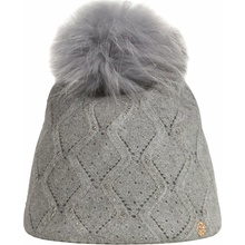 Granadilla Serrault Fur beanie med grey