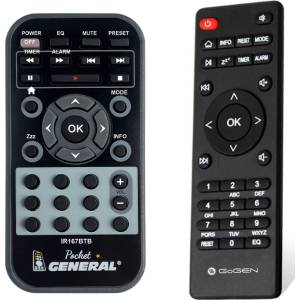 GENERAL Gogen ir167 - дистанционно управление дубликат (ir167) Дистанционно
