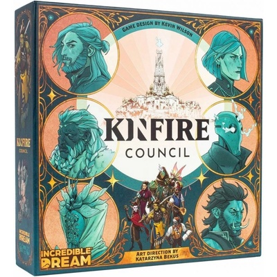 Incredible Dream Studios Настолна игра Kinfire Council - Стратегическа (INDAYA12020001)