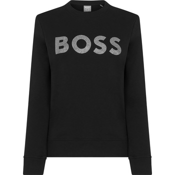 Image 1 of HUGO BOSS Блуза Boss Women's Crew Sweatshirt Sparkling Diamante - Black 001
