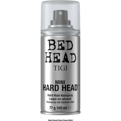 TIGI Bed Head Hard Head Mini Lak na vlasy so silným spevnením 101ml