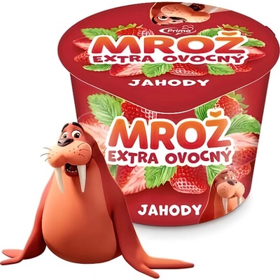 Mrož Jahodová dřeň 90 ml – Zboží Mobilmania