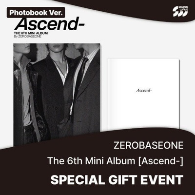 Daniel Shopping s. r. o Zerobaseone: Ascend- (Photobook Version With Apple Music Benefit) - CD (094378)