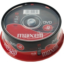 Maxell DVD-R 4,7GB 16x, 25ks