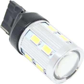 Диодна крушка тип t20 canbus с 16 smd диода и лупа 5630 единична светлина бяла (t2016smdw)