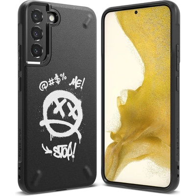 Ringke Калъф Ringke Onyx Design за Samsung Galaxy S22+ Plus, Black Graffiti (8809848206153)