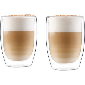 Image 1 of Klarstein Glaswerk Jesolo, термо чаши с двойно стъкло, 350 ml, ръчно изработени, боросиликатни стъкла (-) (-)