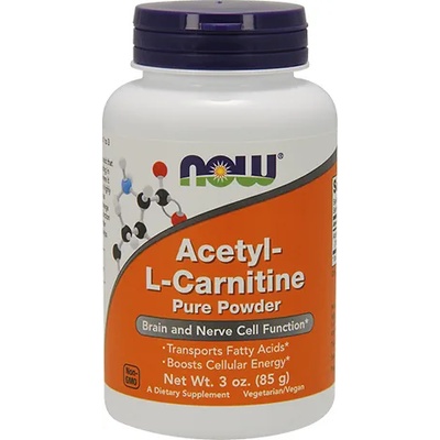 NOW Фет бърнър NOW Acetyl L-Carnitine Powder, 85гр