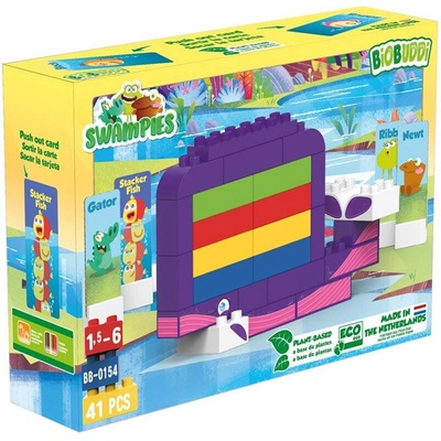 Конструктор, BioBuddi, Swampies, Речно творение, 41 части (BB0154)