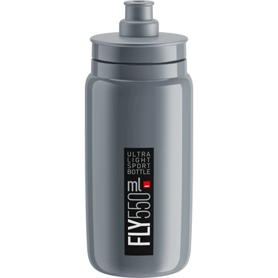 Elite Бутилка за велосипед Elite Fly 2020 Cycling water bottles - Grau / Schwarz - размер 550 ml (533-2500-0111)