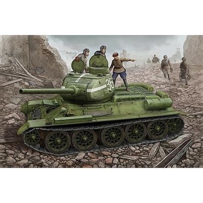 Hobby Boss T-34/85 1944 flattened turret 1:48