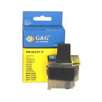 Compatible BROTHER ( LC41 LC900 ) Cyan MFC210C/620CN/3240CN/3340CN/5540CN/DCP-110C/310CN/1835CN FAX 1940CN/2440C - NB-OLC41C