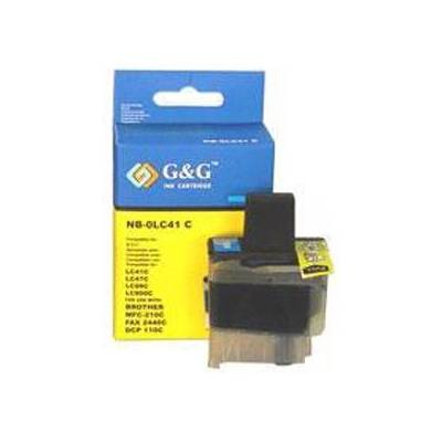 Compatible BROTHER ( LC41 LC900 ) Cyan MFC210C/620CN/3240CN/3340CN/5540CN/DCP-110C/310CN/1835CN FAX 1940CN/2440C - NB-OLC41C