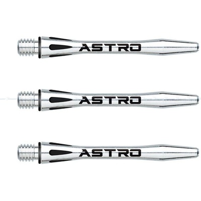 Winmau Astro hliník stříbrné strední