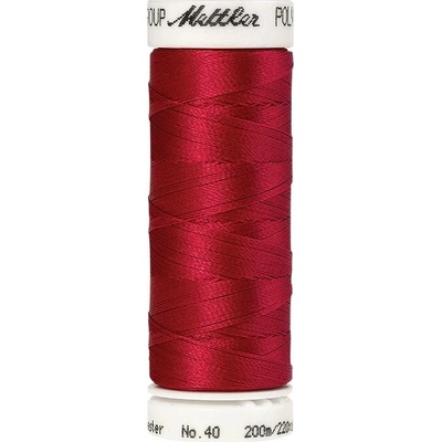 Nitě POLY SHEEN vyšívací 200m art. 3406 polyester AMANN Mettler - více barev Barva: 1900 Geranium