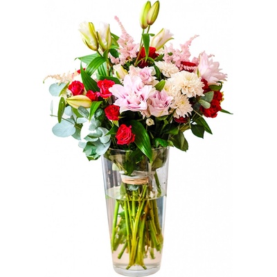 Bíločervený puget Lilií Standard – Hledejceny.cz