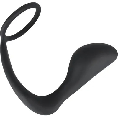 You2Toys Простатен стимулатор с пенис пръстен Black Velvets