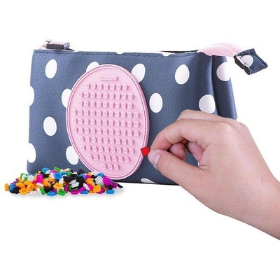 PIXIE CREW голям калъф син с бели точки