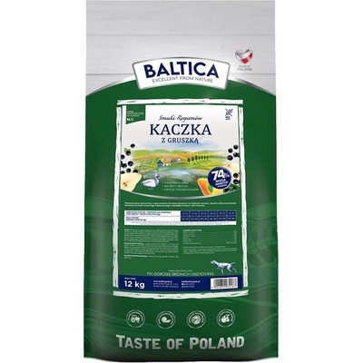 Baltica Adult kachna s hruškou Medium & Large 12 kg